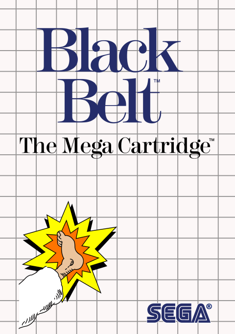 Hokuto no Ken box art for Sega Mark III